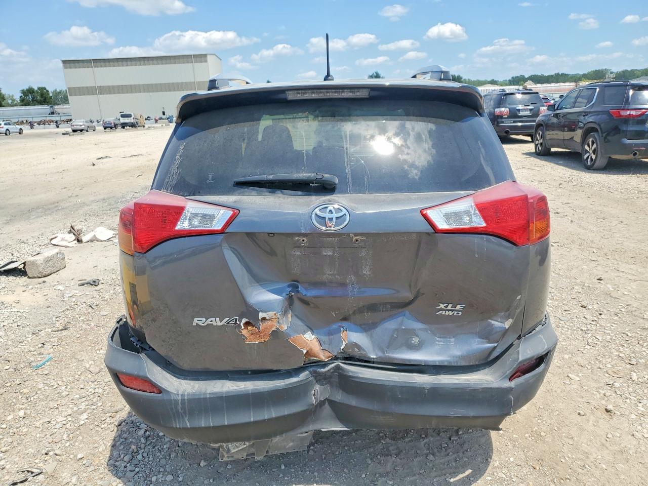 2013 Toyota Rav4 Xle Gray vin: JTMRFREV5D5000843