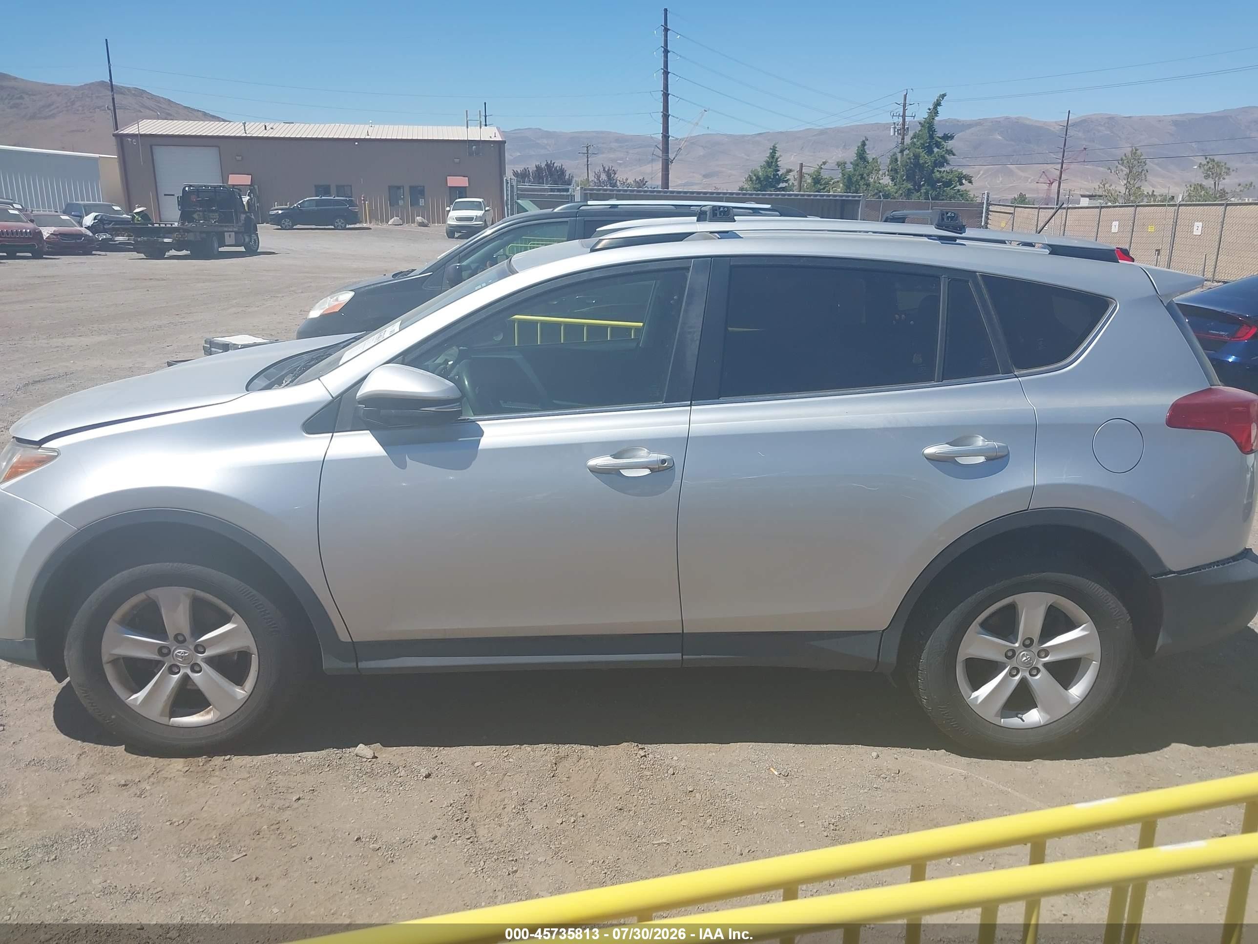 2013 Toyota Rav4 Xle Gray vin: JTMRFREV5D5005038