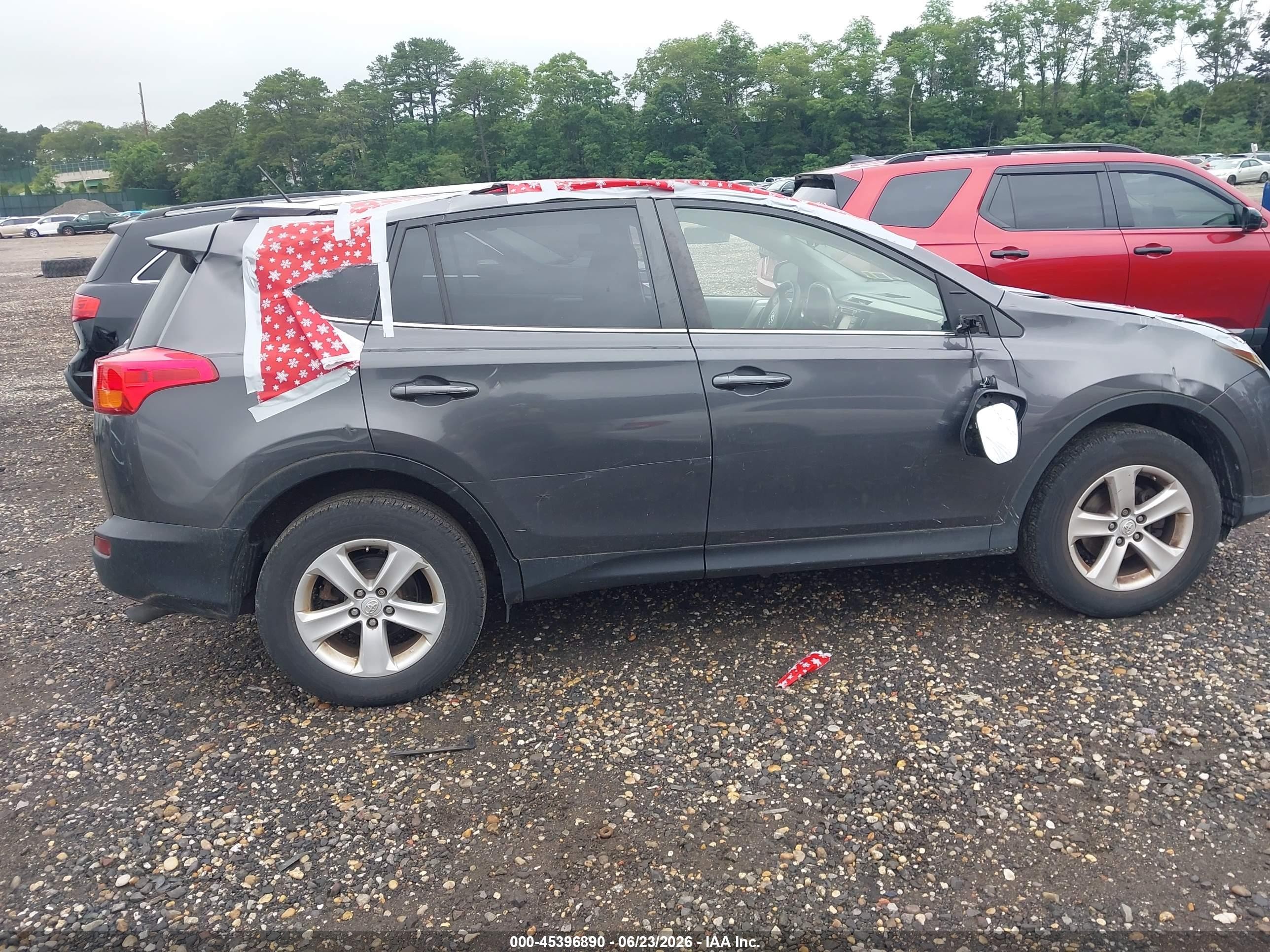 2013 Toyota Rav4 Xle Gray vin: JTMRFREV5D5022325