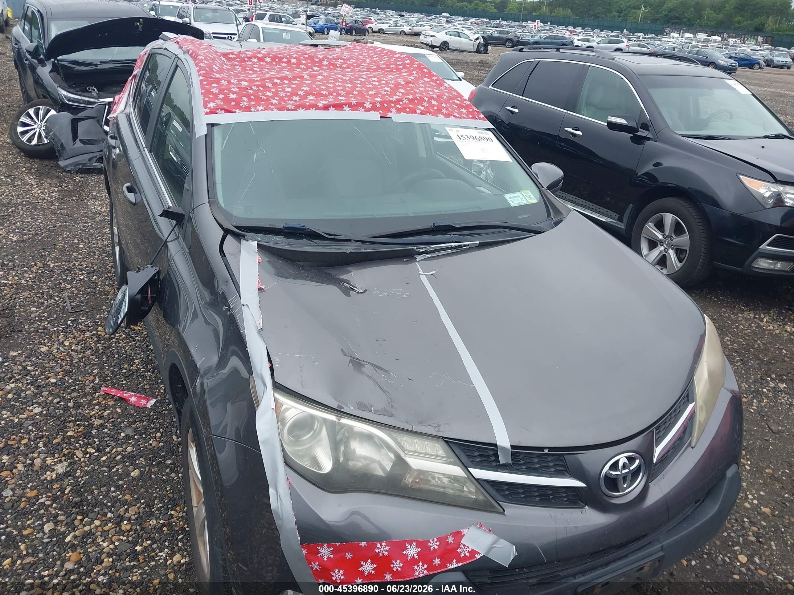 2013 Toyota Rav4 Xle Gray vin: JTMRFREV5D5022325