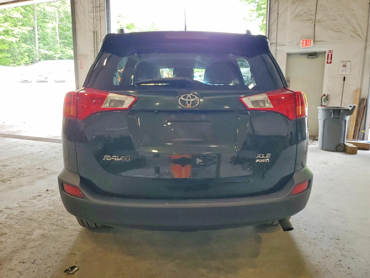 2013 Toyota Rav4 Xle Green vin: JTMRFREV5D5027301