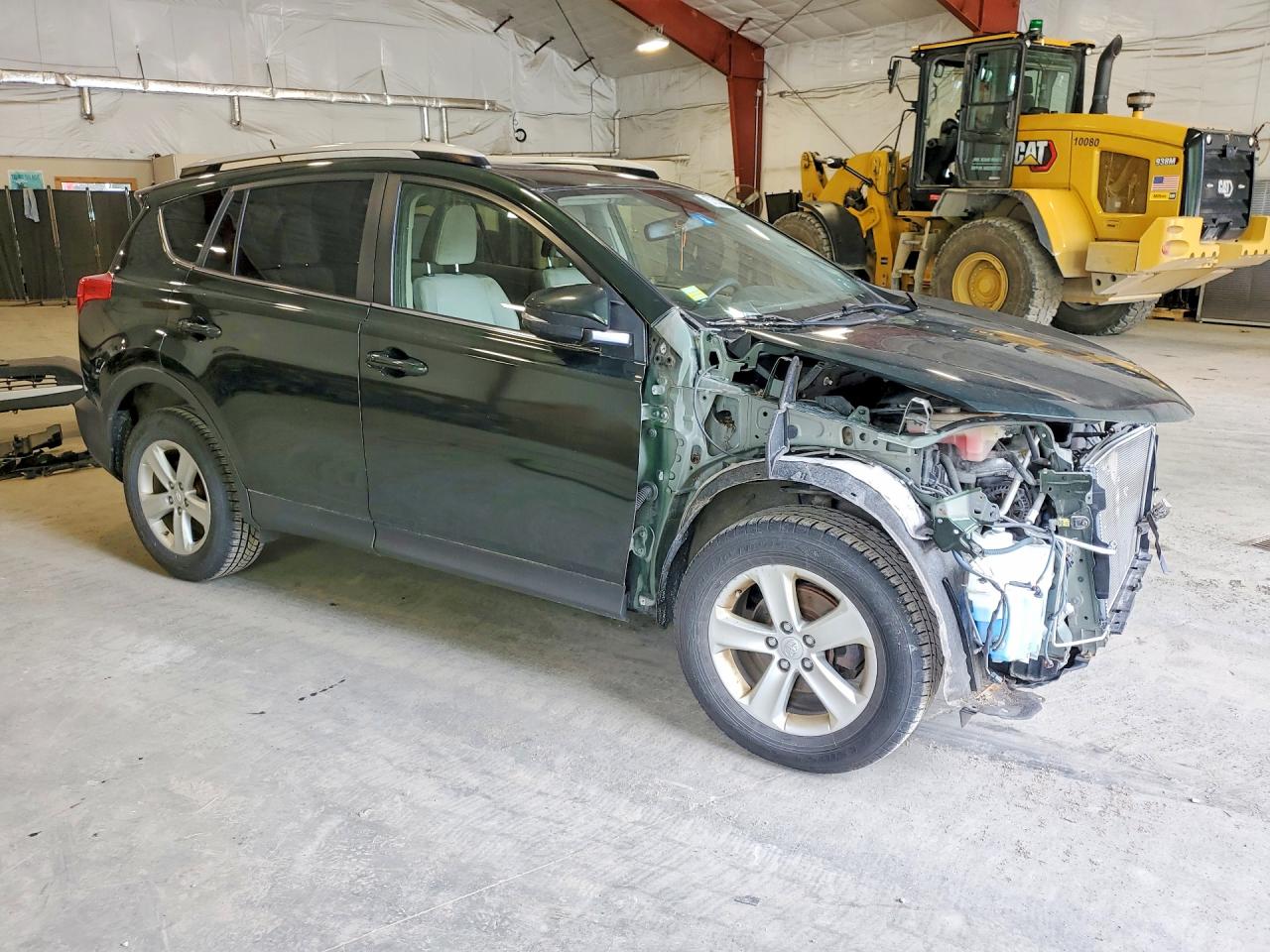 2013 Toyota Rav4 Xle Green vin: JTMRFREV5D5027301
