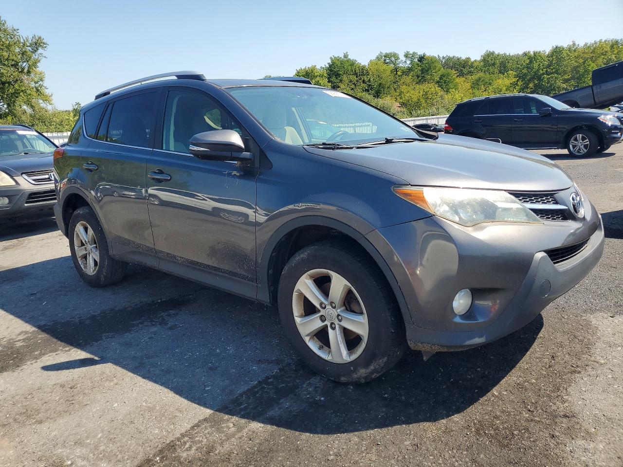 2013 Toyota Rav4 Xle Серый vin: JTMRFREV5DD008253