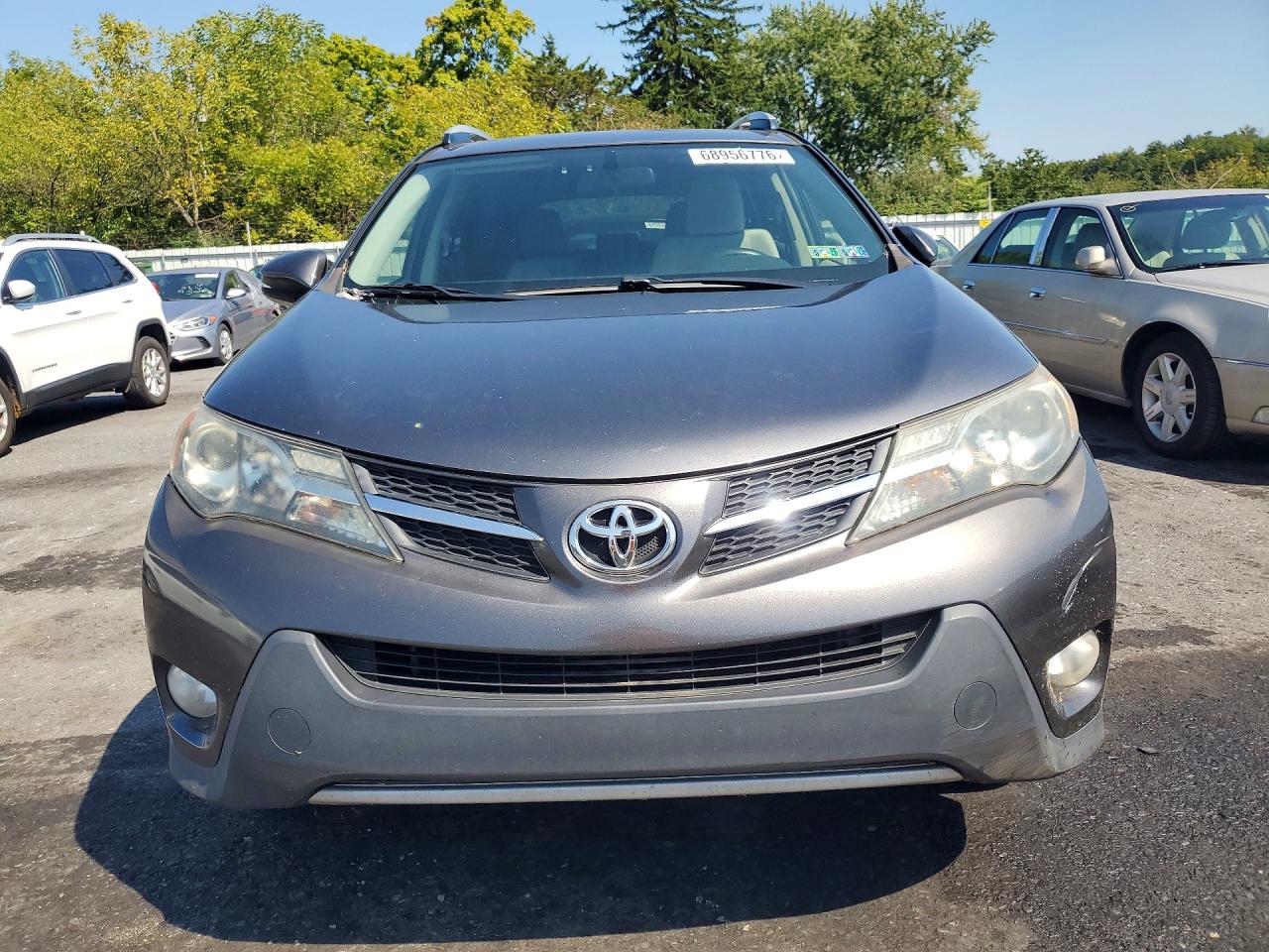 2013 Toyota Rav4 Xle Серый vin: JTMRFREV5DD008253
