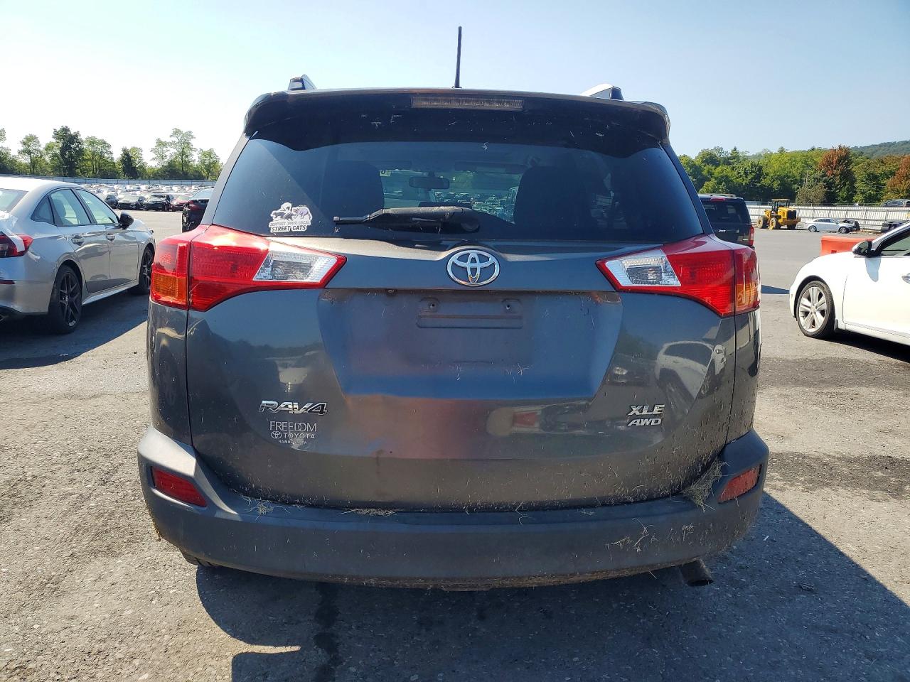 2013 Toyota Rav4 Xle Серый vin: JTMRFREV5DD008253