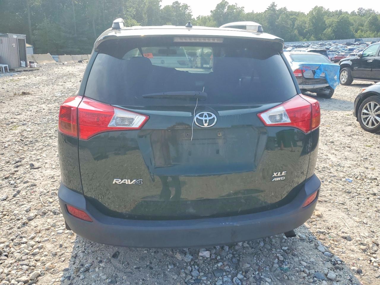 2013 Toyota Rav4 Xle Green vin: JTMRFREV5DD013386