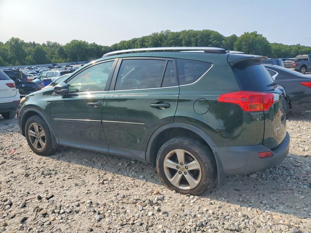 2013 Toyota Rav4 Xle Green vin: JTMRFREV5DD013386