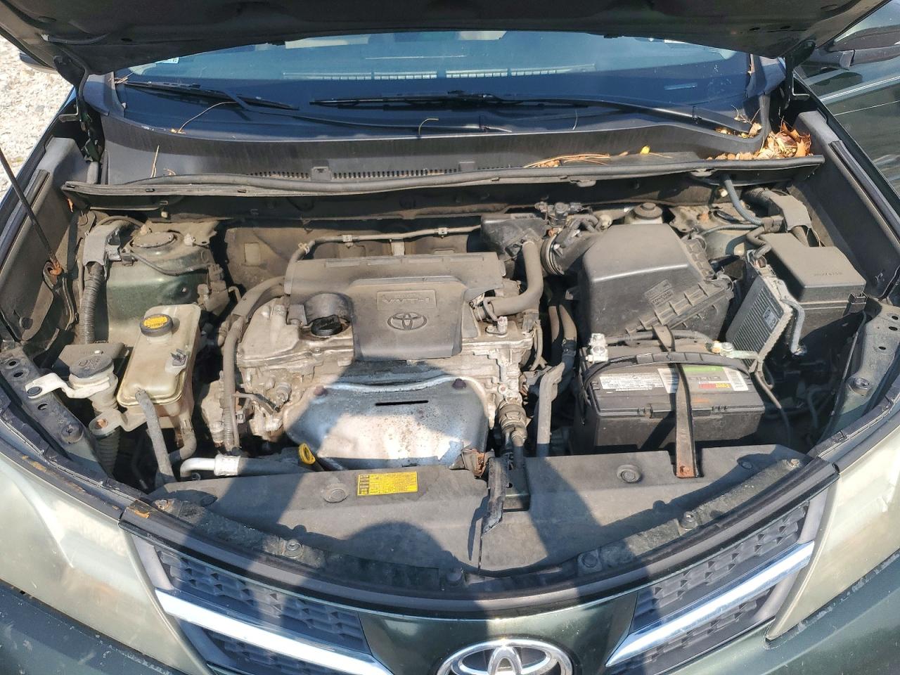 2013 Toyota Rav4 Xle Green vin: JTMRFREV5DD013386