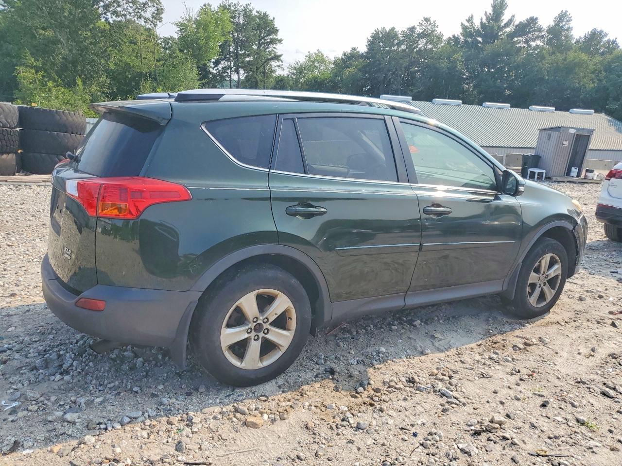 2013 Toyota Rav4 Xle Green vin: JTMRFREV5DD013386