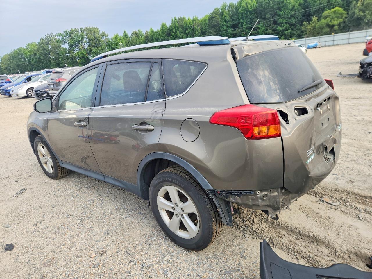 2013 Toyota Rav4 Xle Green vin: JTMRFREV5DD016434