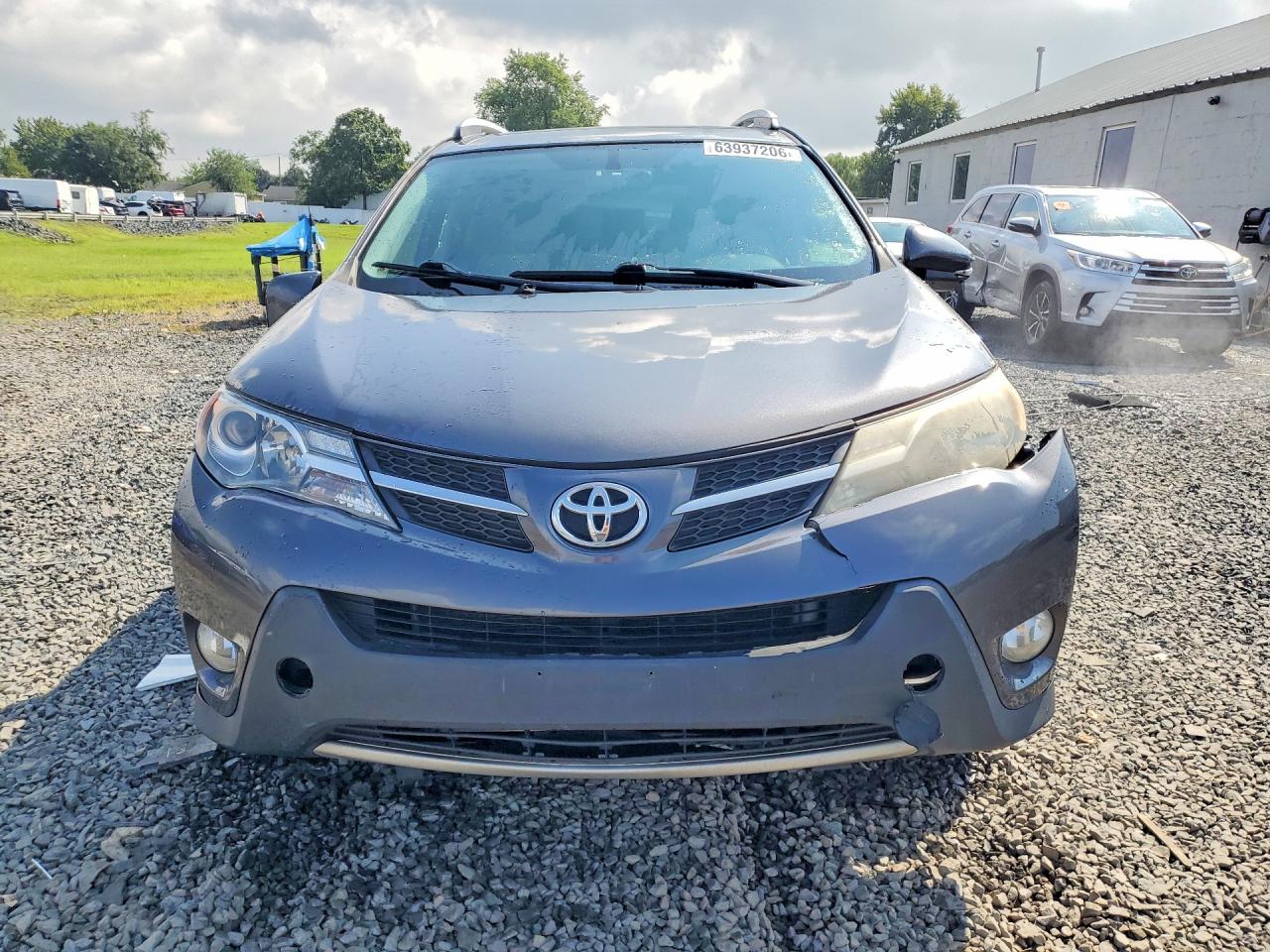 2014 Toyota Rav4 Xle Gray vin: JTMRFREV5ED071905