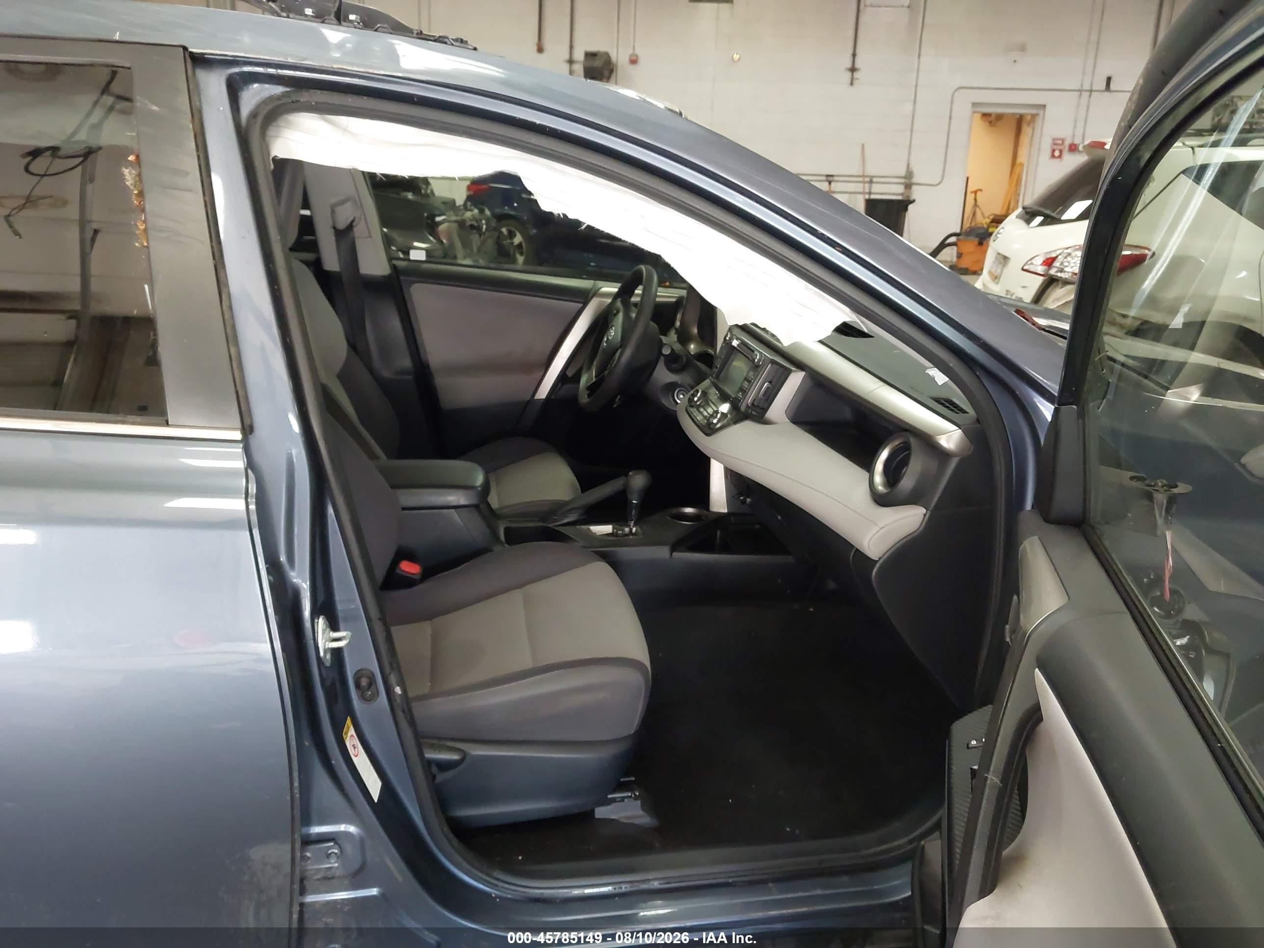 2014 Toyota Rav4 Xle Blue vin: JTMRFREV5ED084640