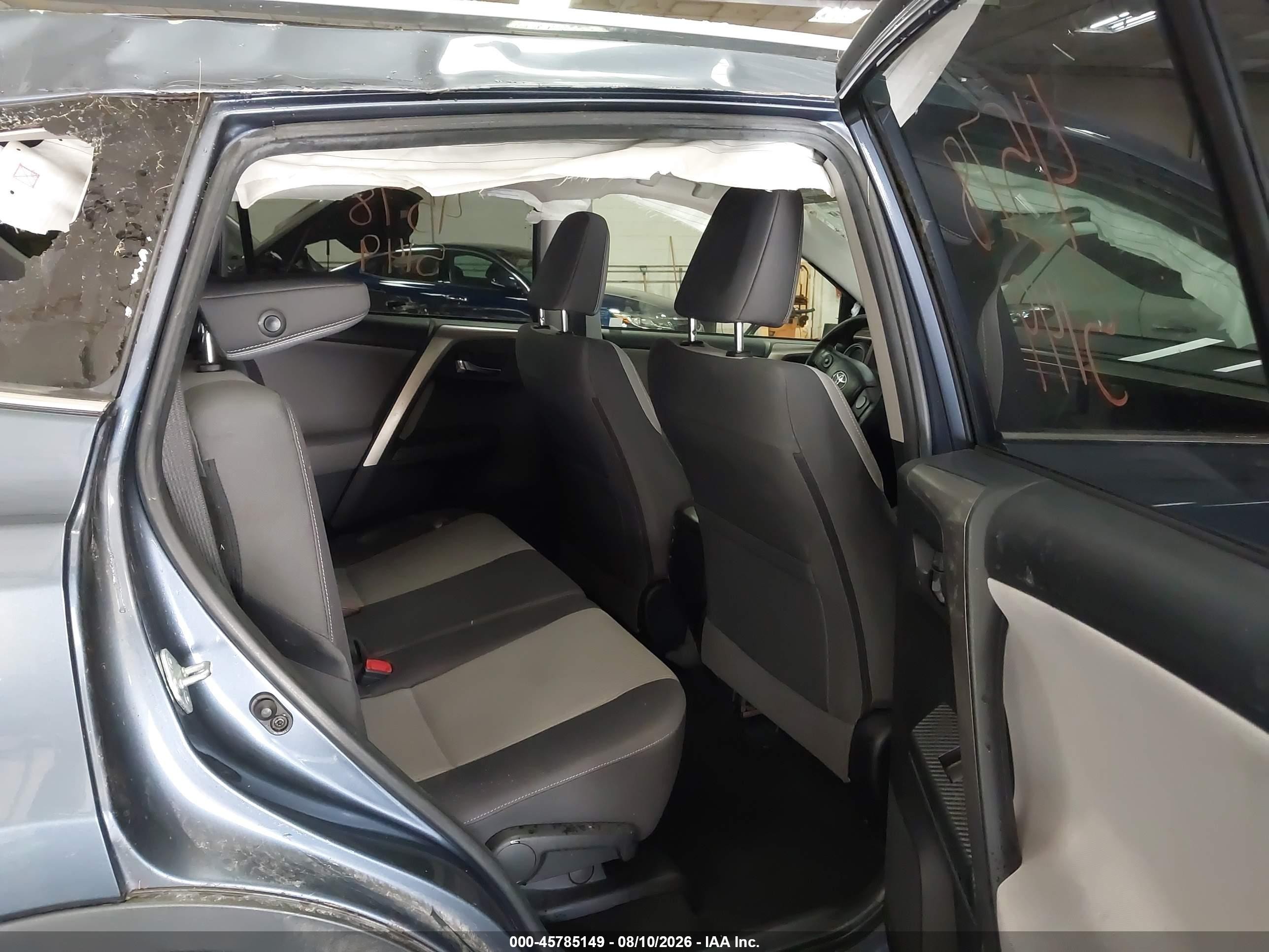 2014 Toyota Rav4 Xle Blue vin: JTMRFREV5ED084640