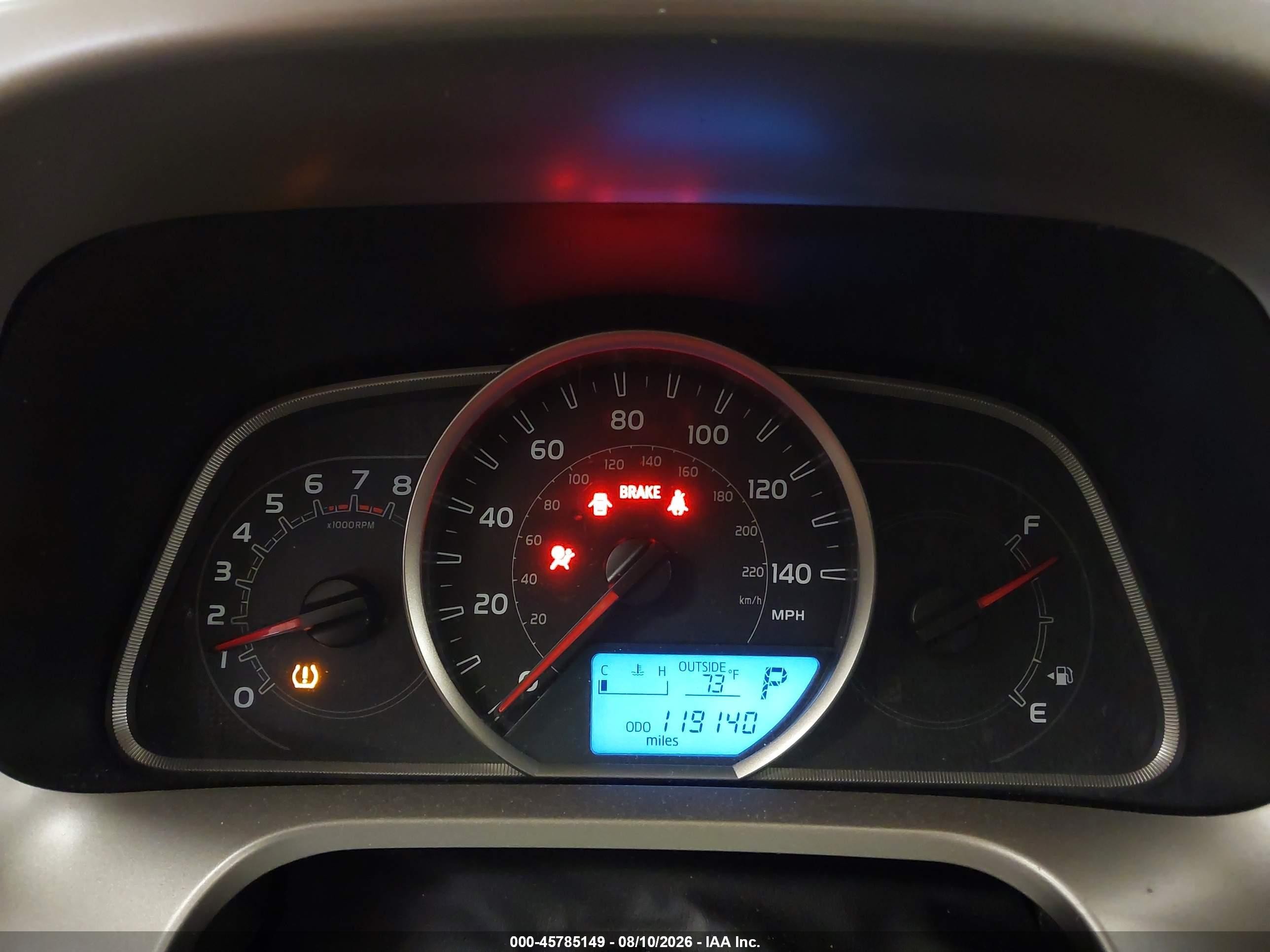 2014 Toyota Rav4 Xle Blue vin: JTMRFREV5ED084640