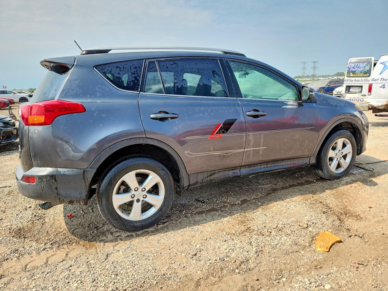 2014 Toyota Rav4 Xle Gray vin: JTMRFREV5ED091071