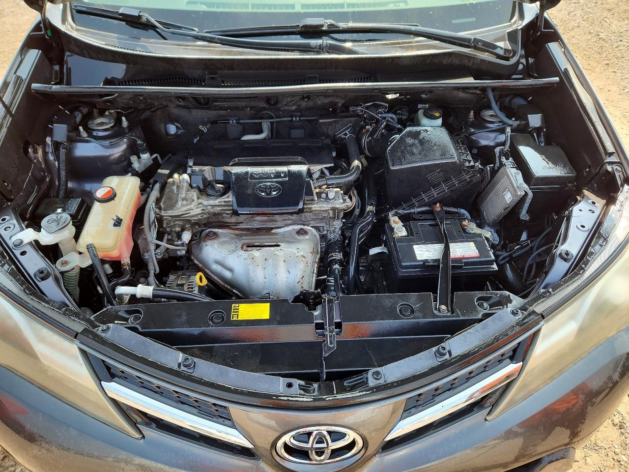 2014 Toyota Rav4 Xle Gray vin: JTMRFREV5ED091071