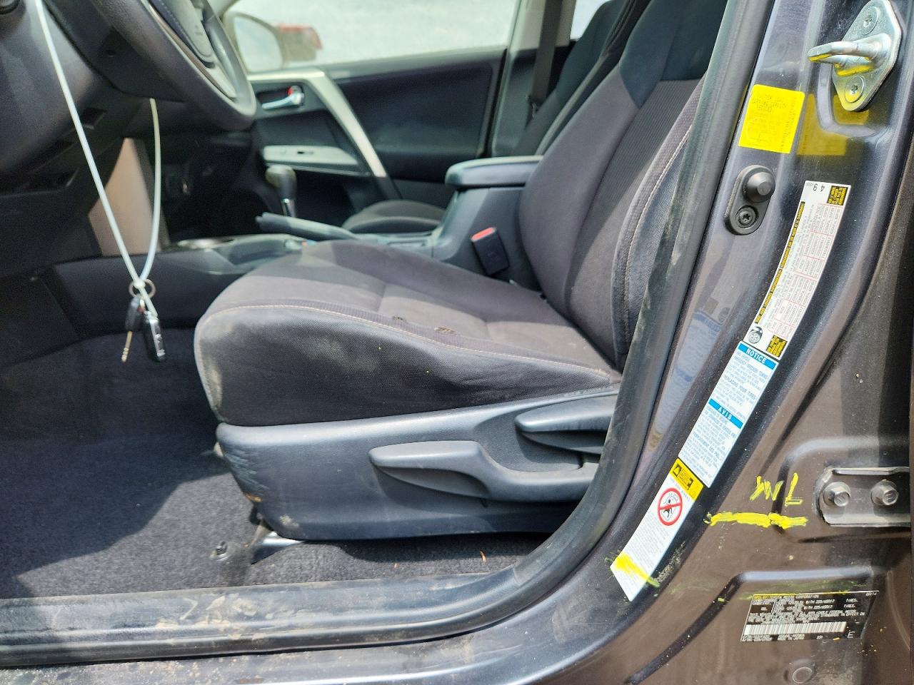 2014 Toyota Rav4 Xle Gray vin: JTMRFREV5ED091071