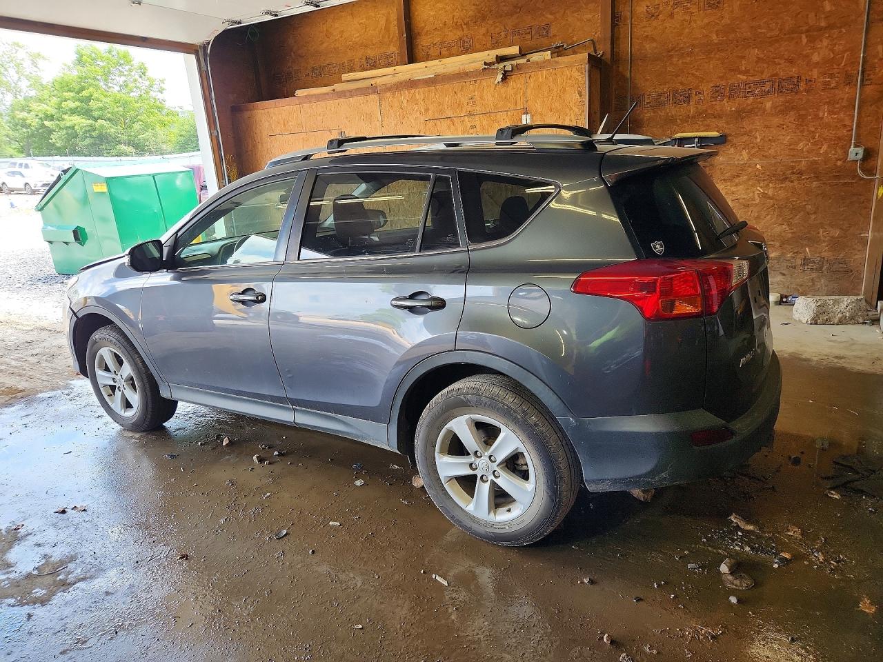 2014 Toyota Rav4 Xle Gray vin: JTMRFREV5ED094309