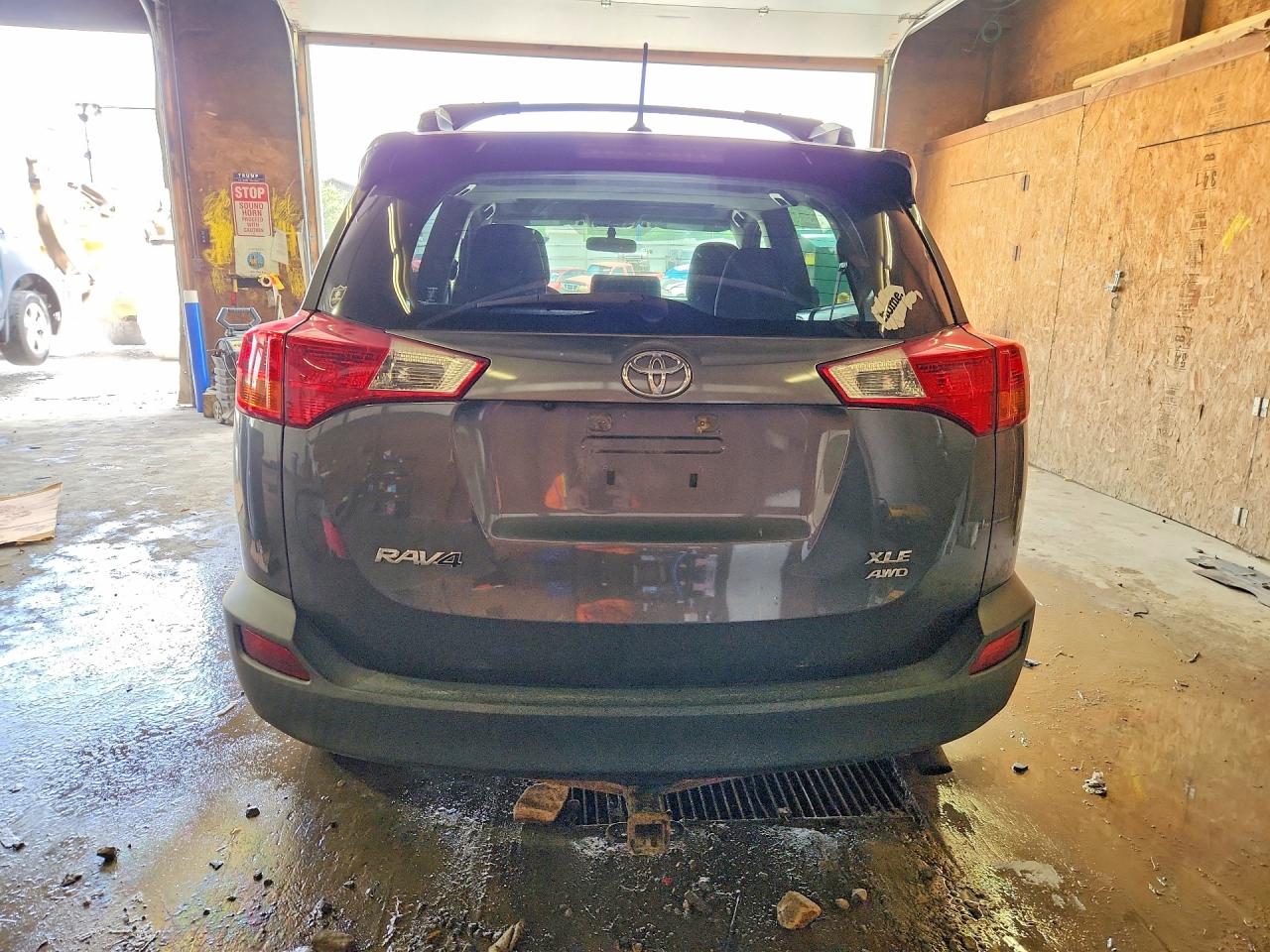 2014 Toyota Rav4 Xle Gray vin: JTMRFREV5ED094309