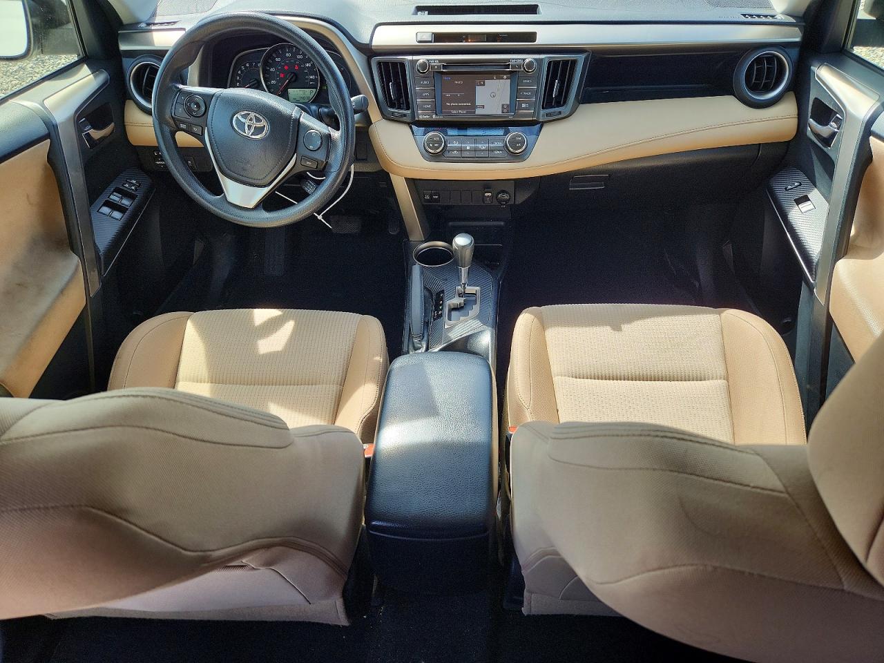 2015 Toyota Rav4 Xle White vin: JTMRFREV5FJ032816