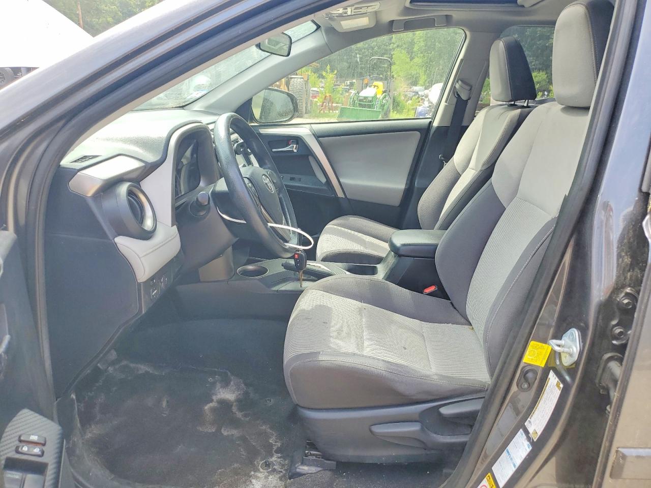 2015 Toyota Rav4 Xle Gray vin: JTMRFREV5FJ033352