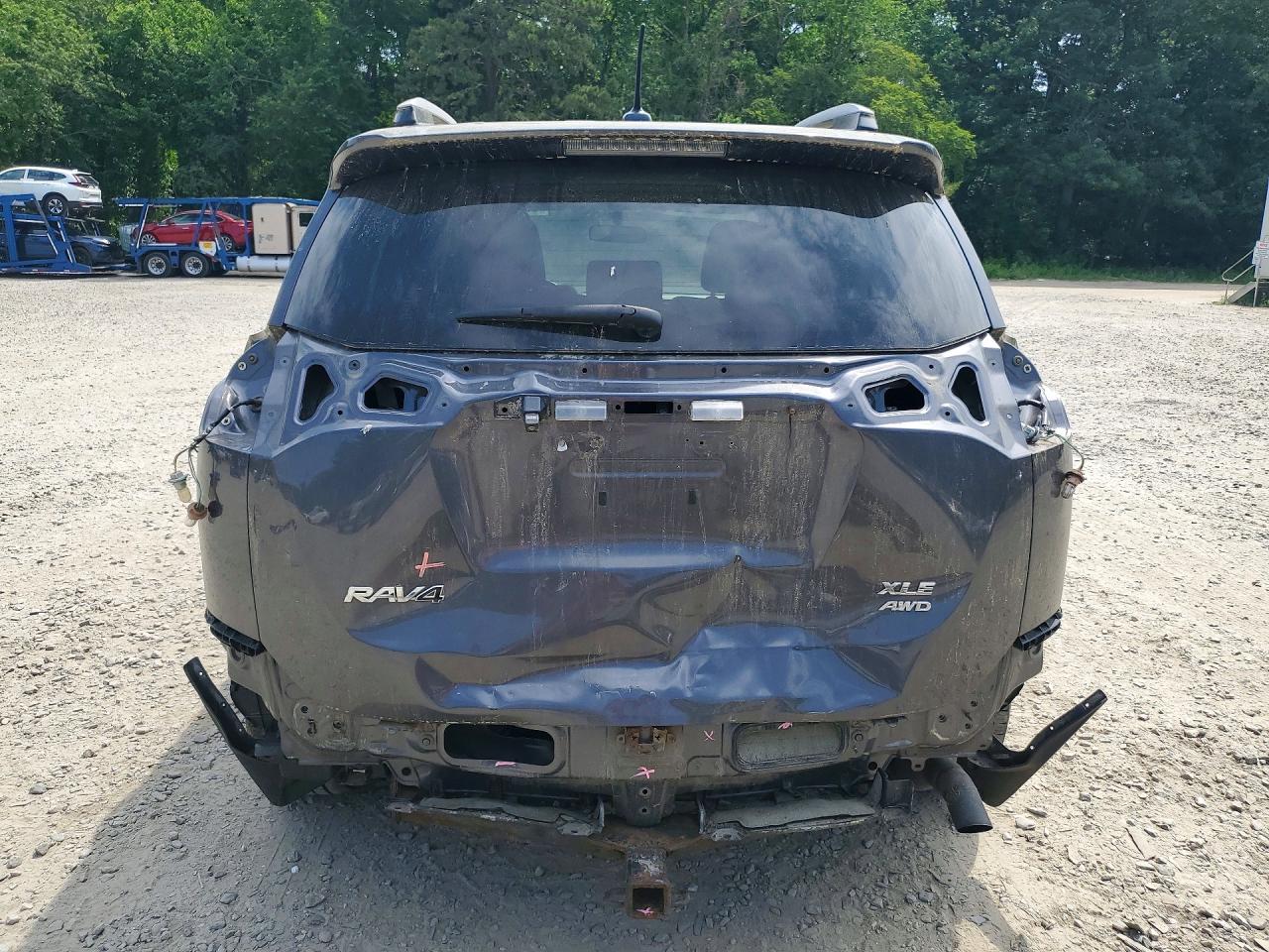 2015 Toyota Rav4 Xle Gray vin: JTMRFREV5FJ033352