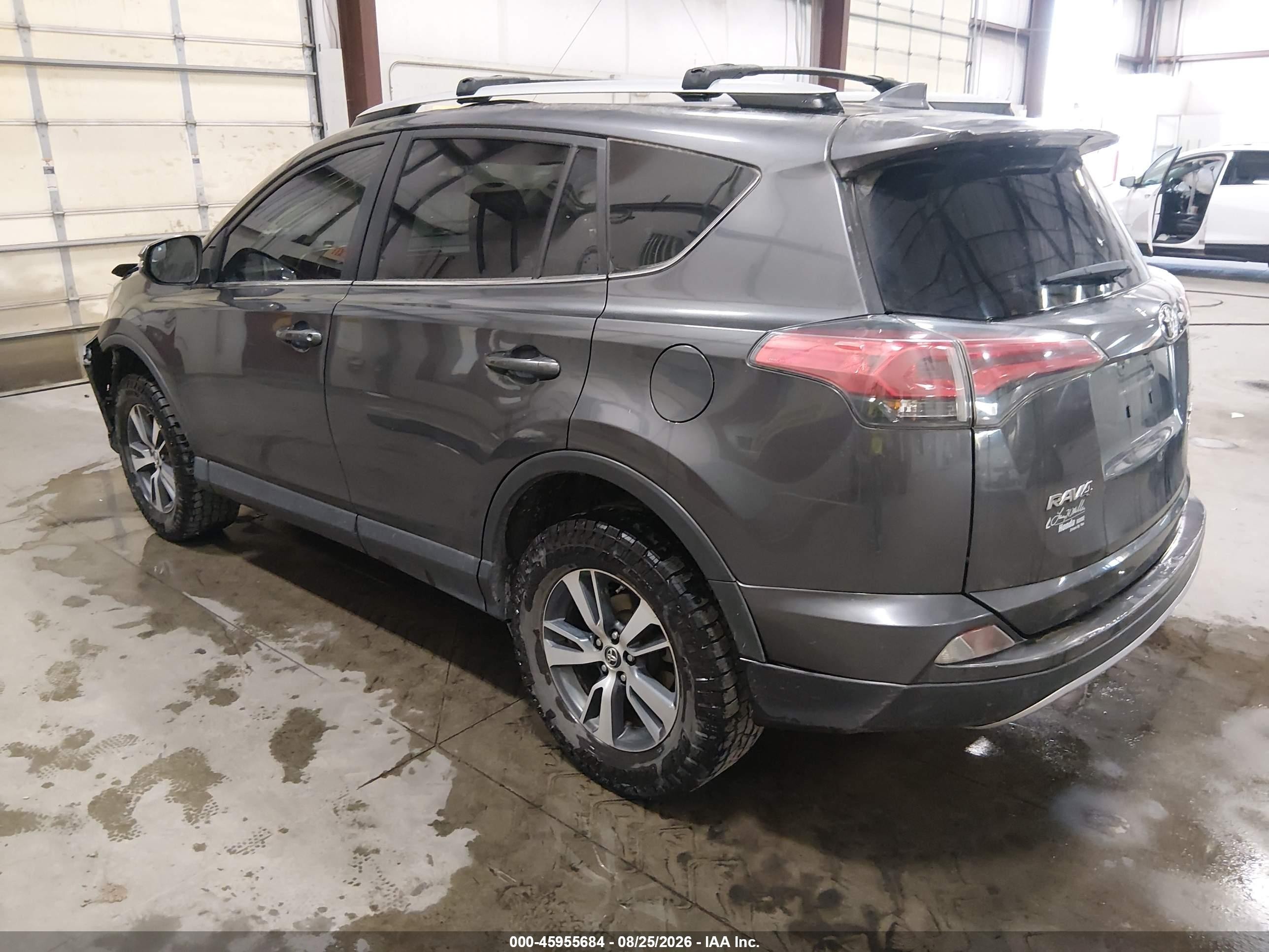 2017 Toyota Rav4 Xle Gray vin: JTMRFREV5HJ118131