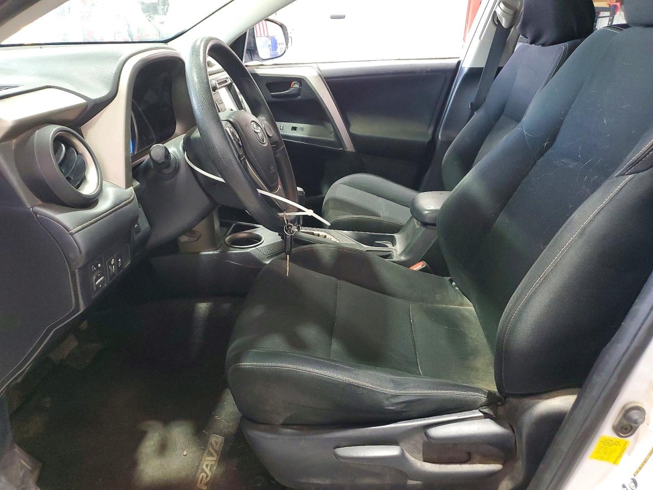 2013 Toyota Rav4 Xle White vin: JTMRFREV6D5022480