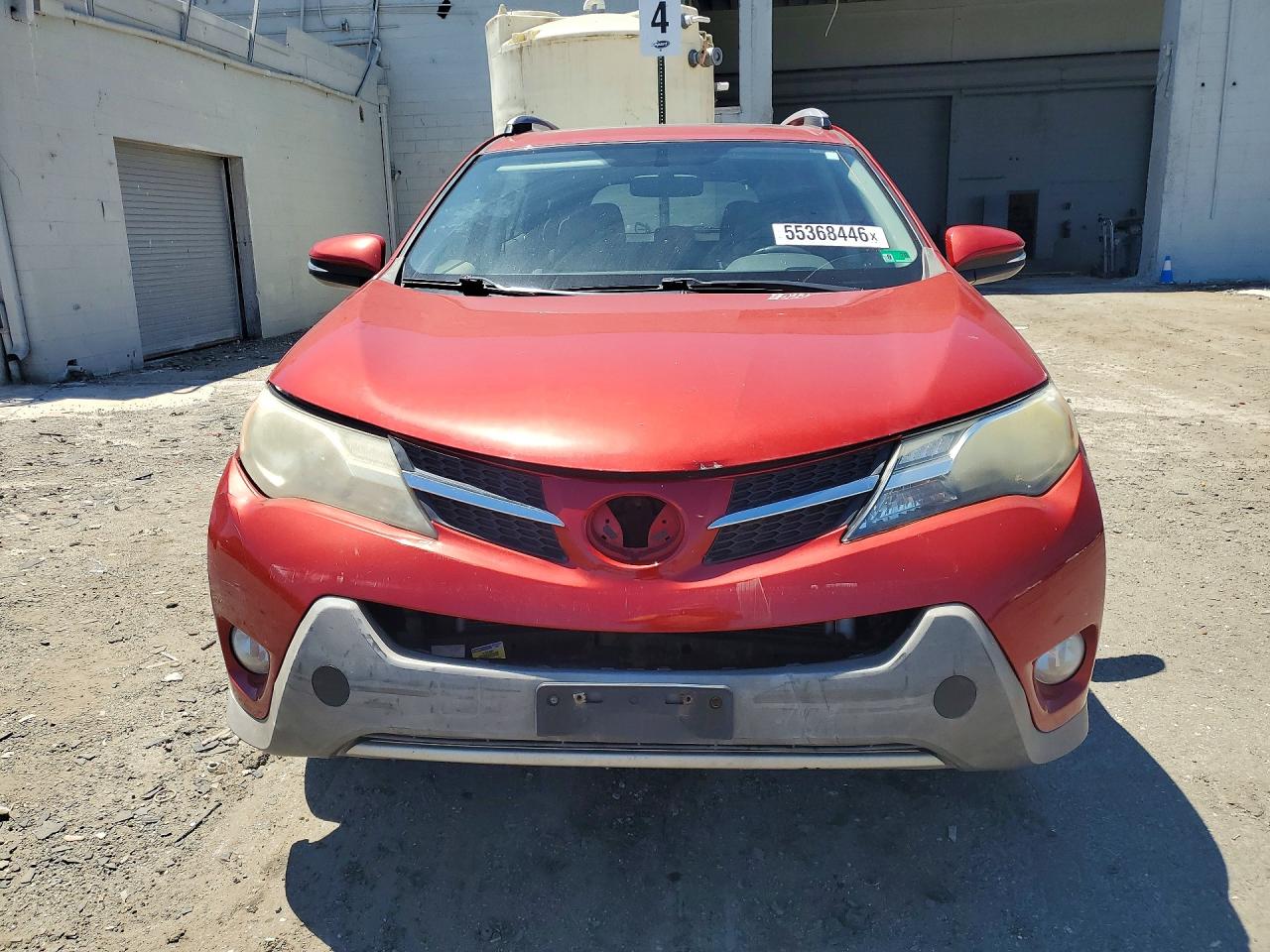 2013 Toyota Rav4 Xle Red vin: JTMRFREV6DD010657