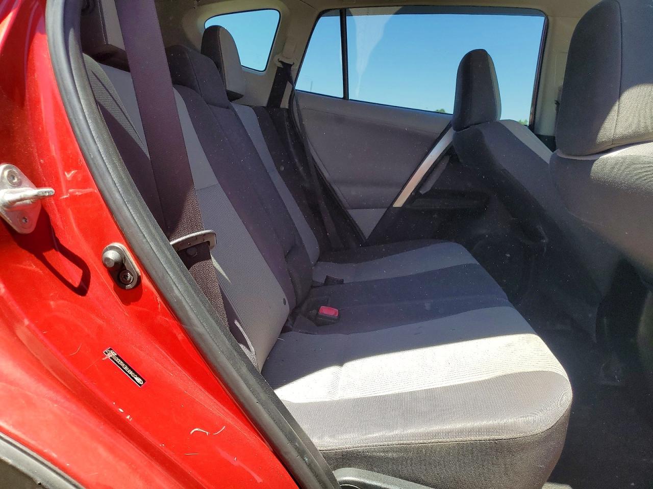 2013 Toyota Rav4 Xle Red vin: JTMRFREV6DD010657