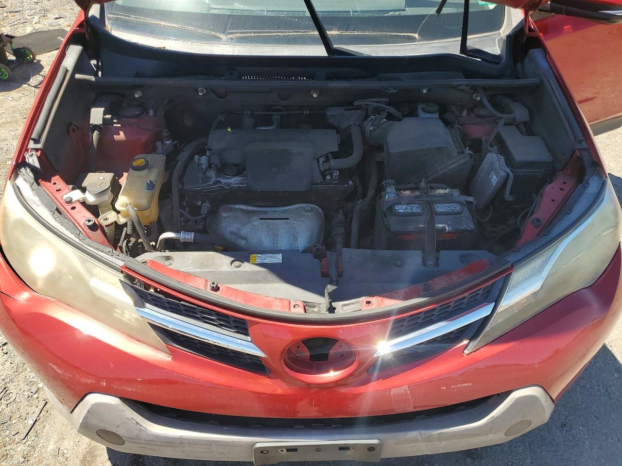 2013 Toyota Rav4 Xle Red vin: JTMRFREV6DD010657