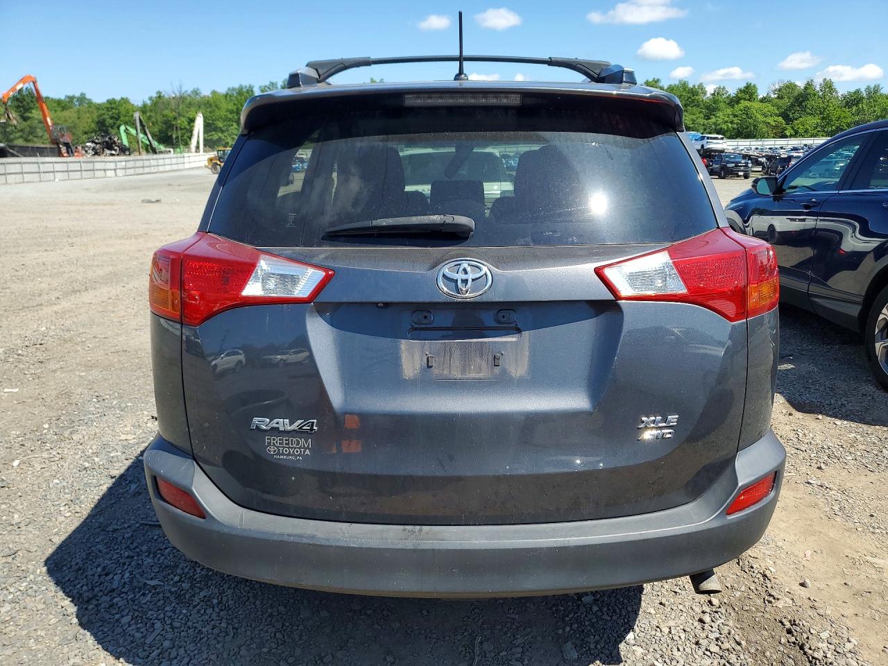 2013 Toyota Rav4 Xle Серый vin: JTMRFREV6DD029564