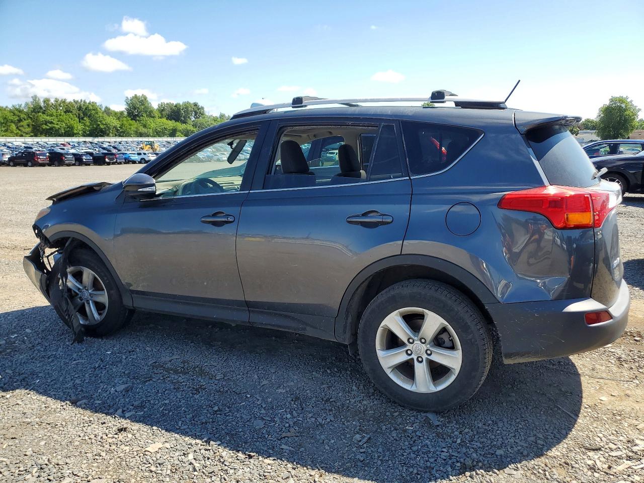 2013 Toyota Rav4 Xle Серый vin: JTMRFREV6DD029564