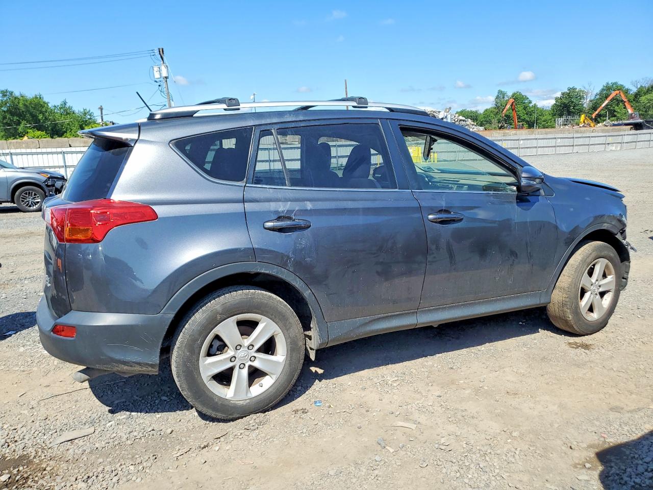 2013 Toyota Rav4 Xle Серый vin: JTMRFREV6DD029564