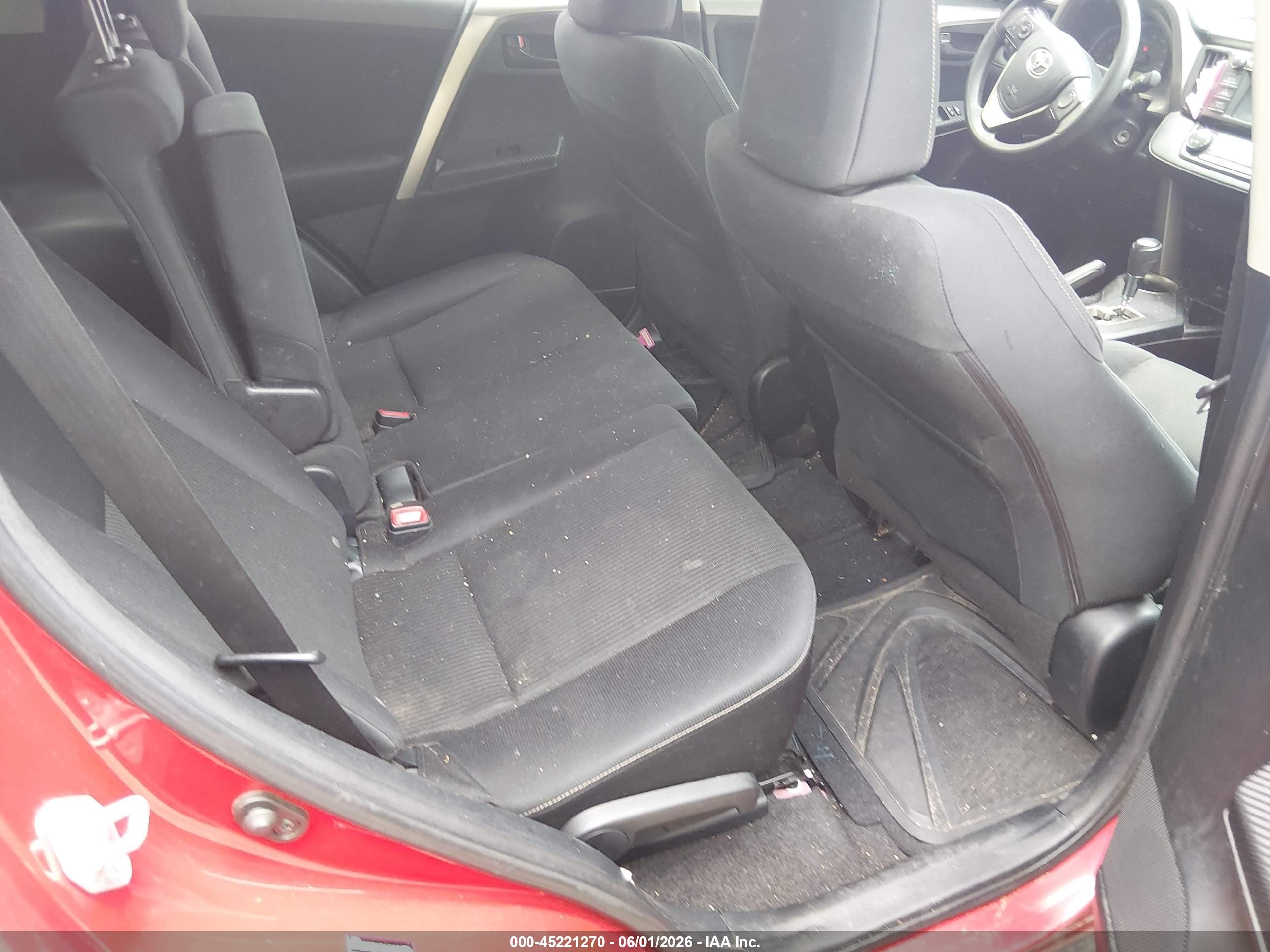 2013 Toyota Rav4 Xle Red vin: JTMRFREV6DD037602