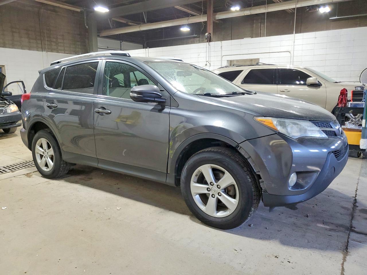 2014 Toyota Rav4 Xle Gray vin: JTMRFREV6ED062629