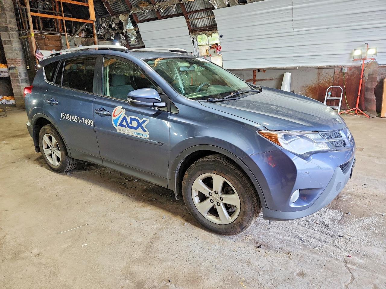 2014 Toyota Rav4 Xle Gray vin: JTMRFREV6ED070729