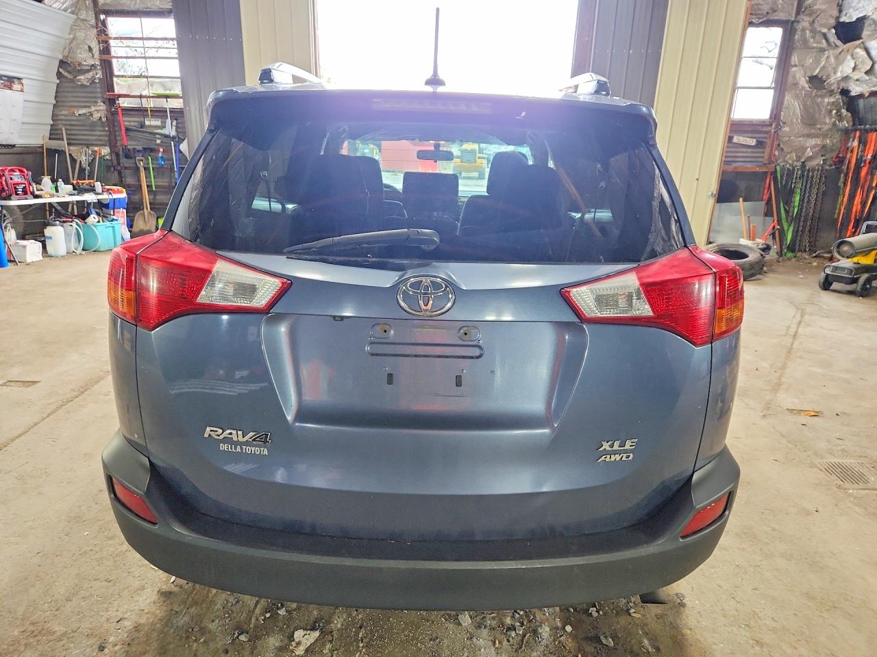 2014 Toyota Rav4 Xle Gray vin: JTMRFREV6ED070729