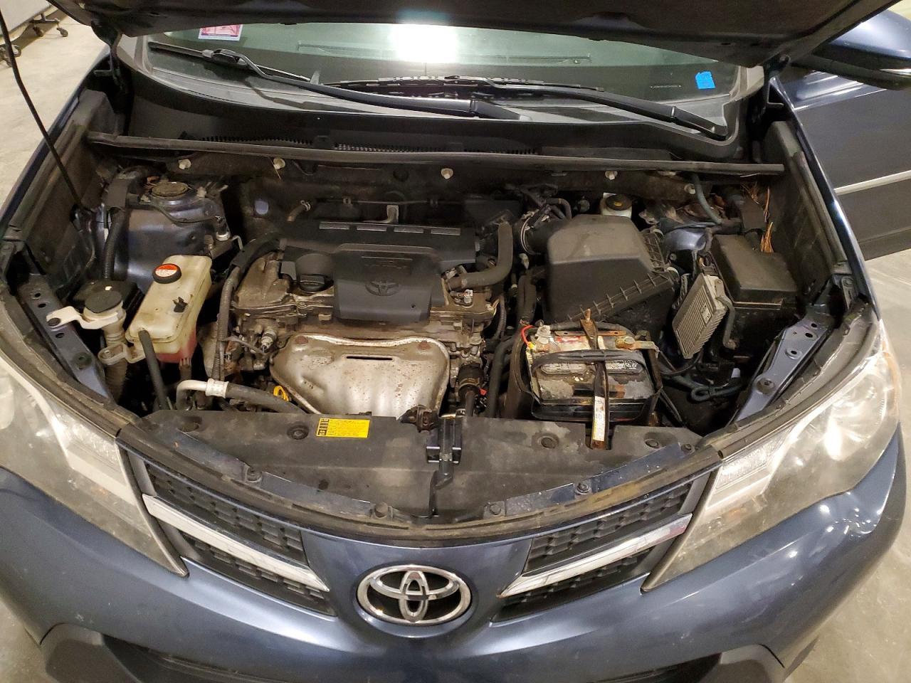 2014 Toyota Rav4 Xle Blue vin: JTMRFREV6ED075509