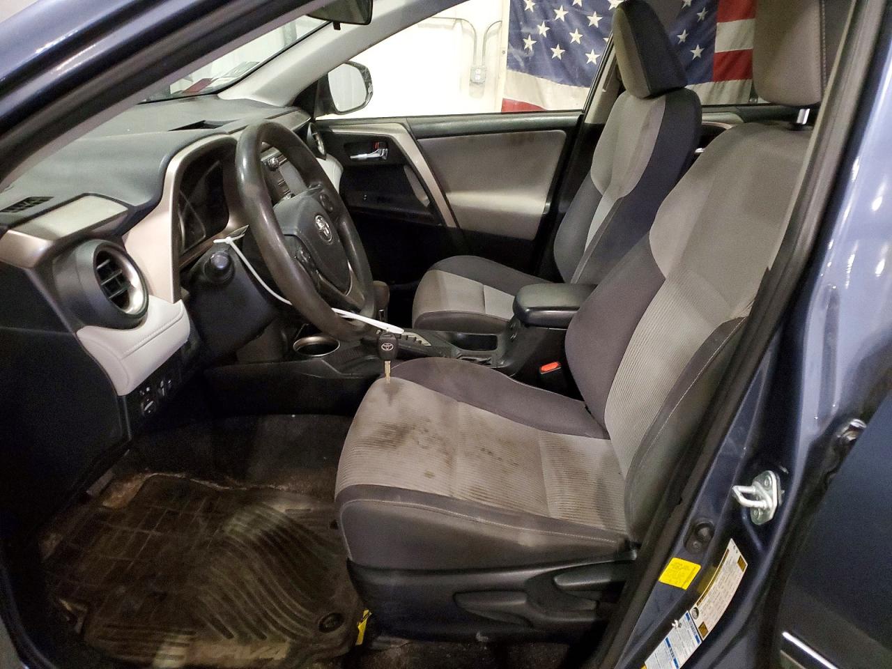2014 Toyota Rav4 Xle Blue vin: JTMRFREV6ED075509