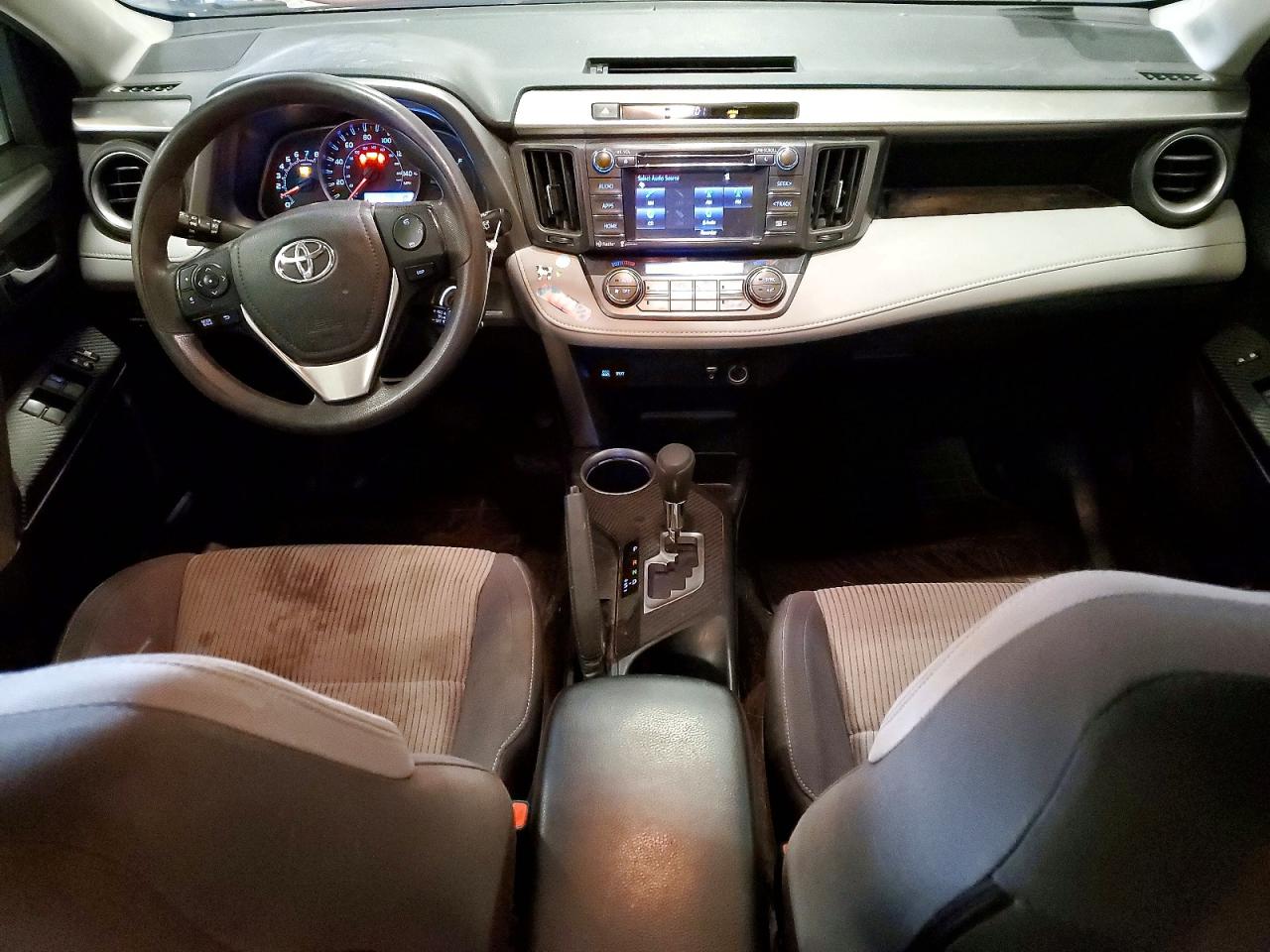 2014 Toyota Rav4 Xle Blue vin: JTMRFREV6ED075509