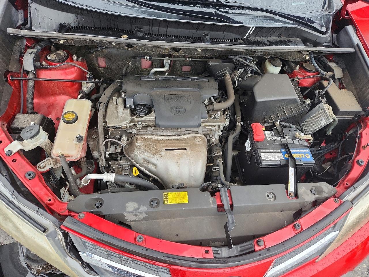 2014 Toyota Rav4 Xle Красный vin: JTMRFREV6EJ002528