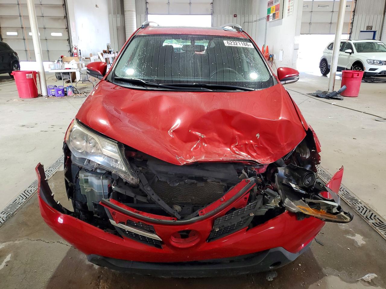 2015 Toyota Rav4 Xle Red vin: JTMRFREV6FD134138
