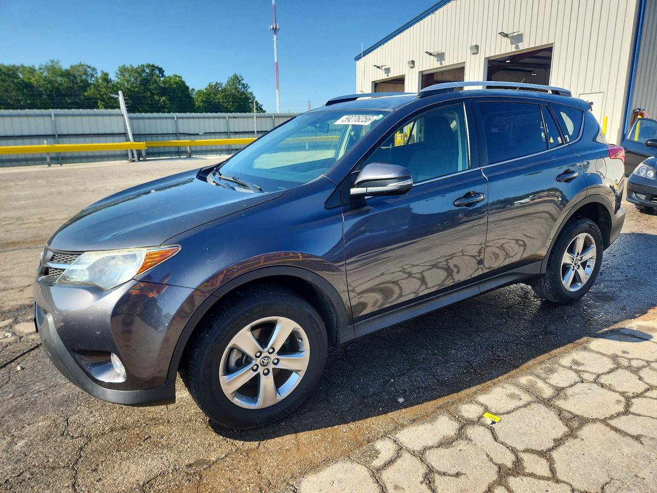 2015 Toyota Rav4 Xle Gray vin: JTMRFREV6FD152932