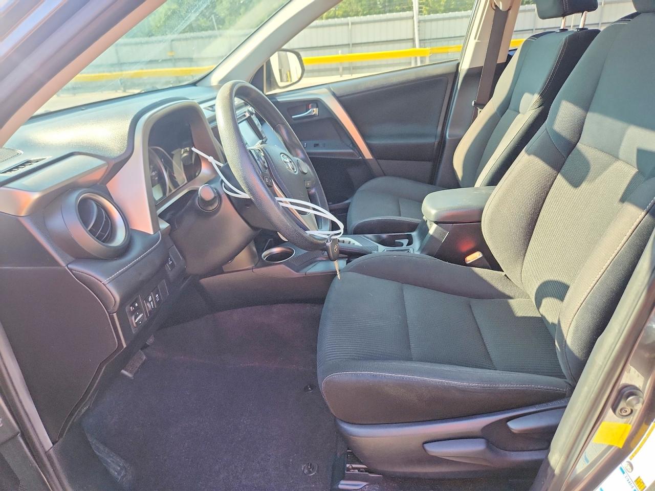 2015 Toyota Rav4 Xle Gray vin: JTMRFREV6FD152932