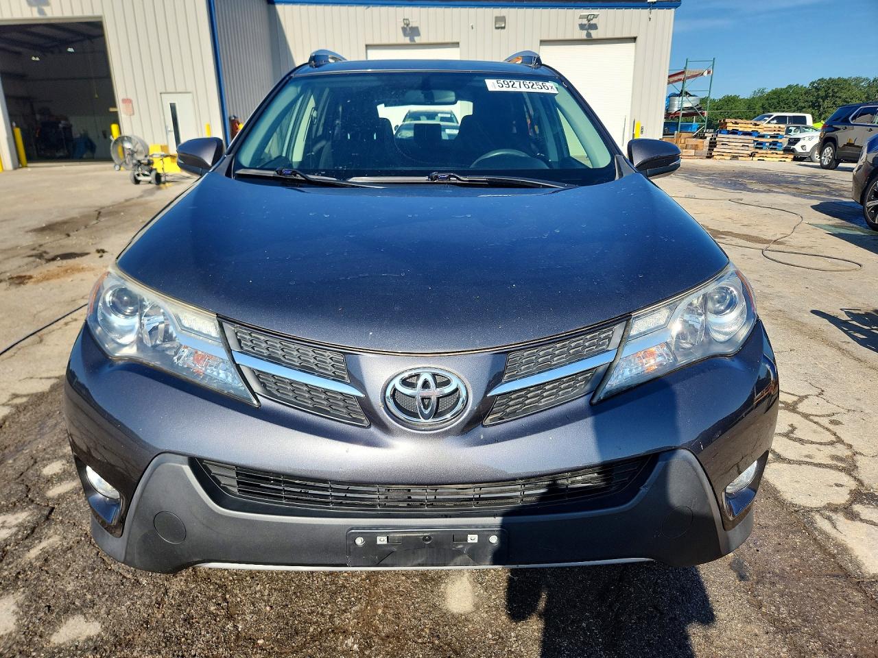 2015 Toyota Rav4 Xle Gray vin: JTMRFREV6FD152932