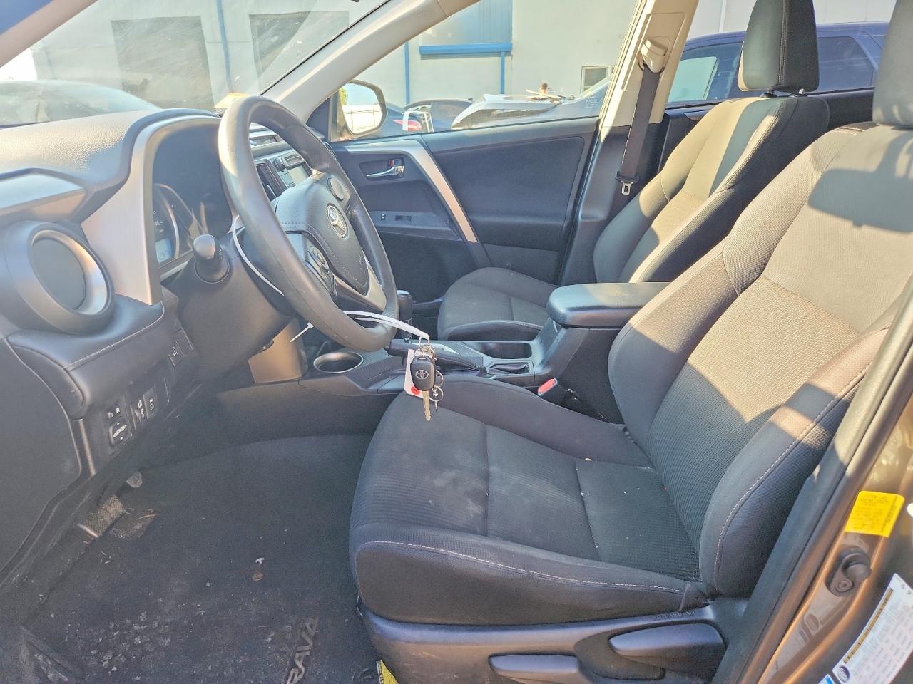 2015 Toyota Rav4 Xle Gray vin: JTMRFREV6FD156382