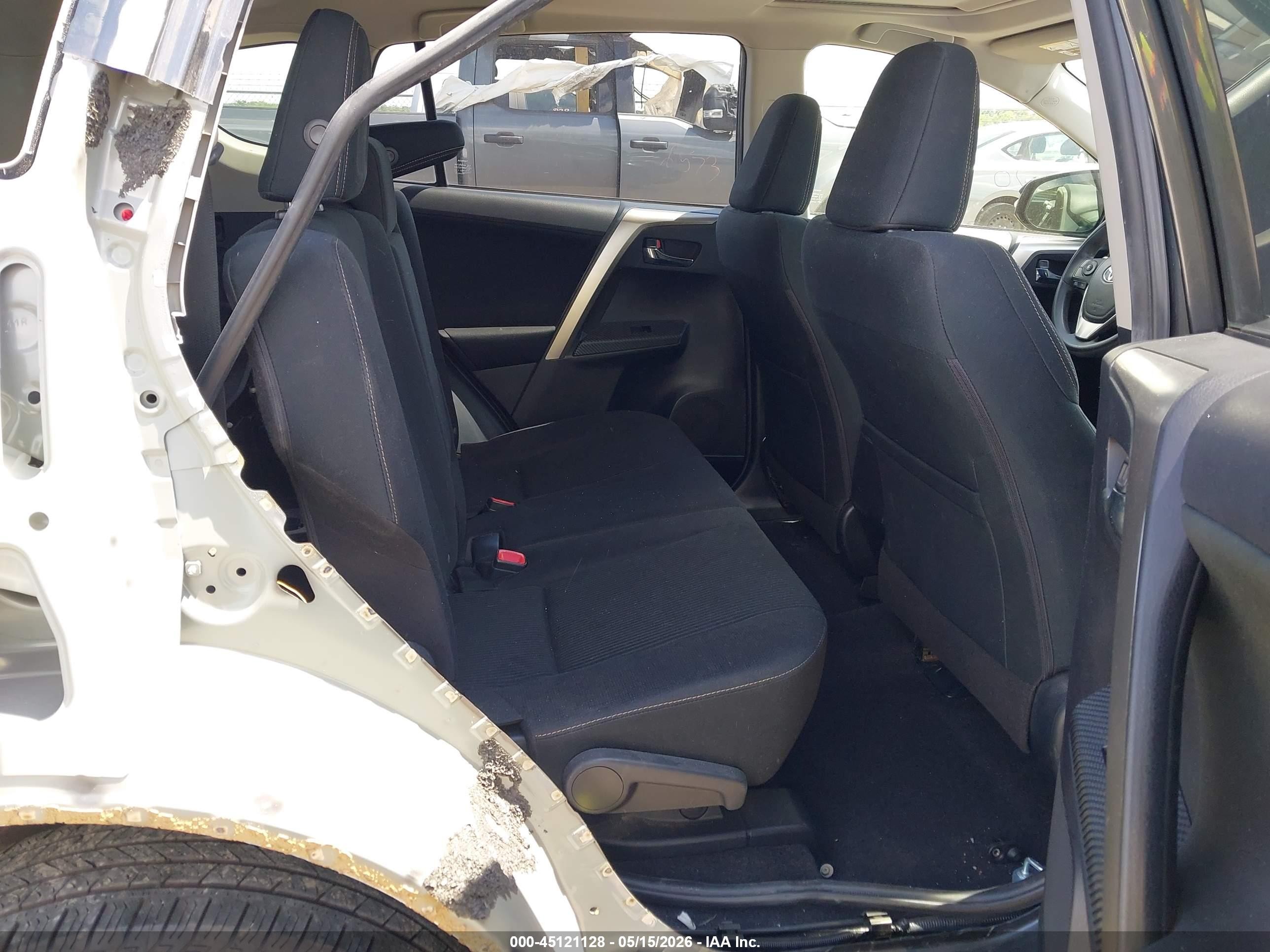 2015 Toyota Rav4 Xle Gray vin: JTMRFREV6FD158570