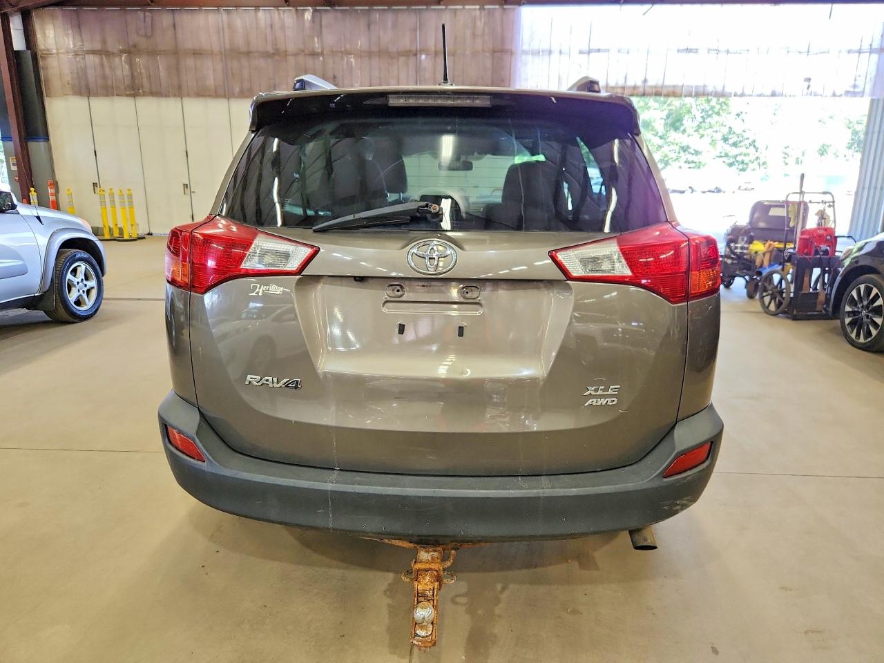2015 Toyota Rav4 Xle Gray vin: JTMRFREV6FD163459