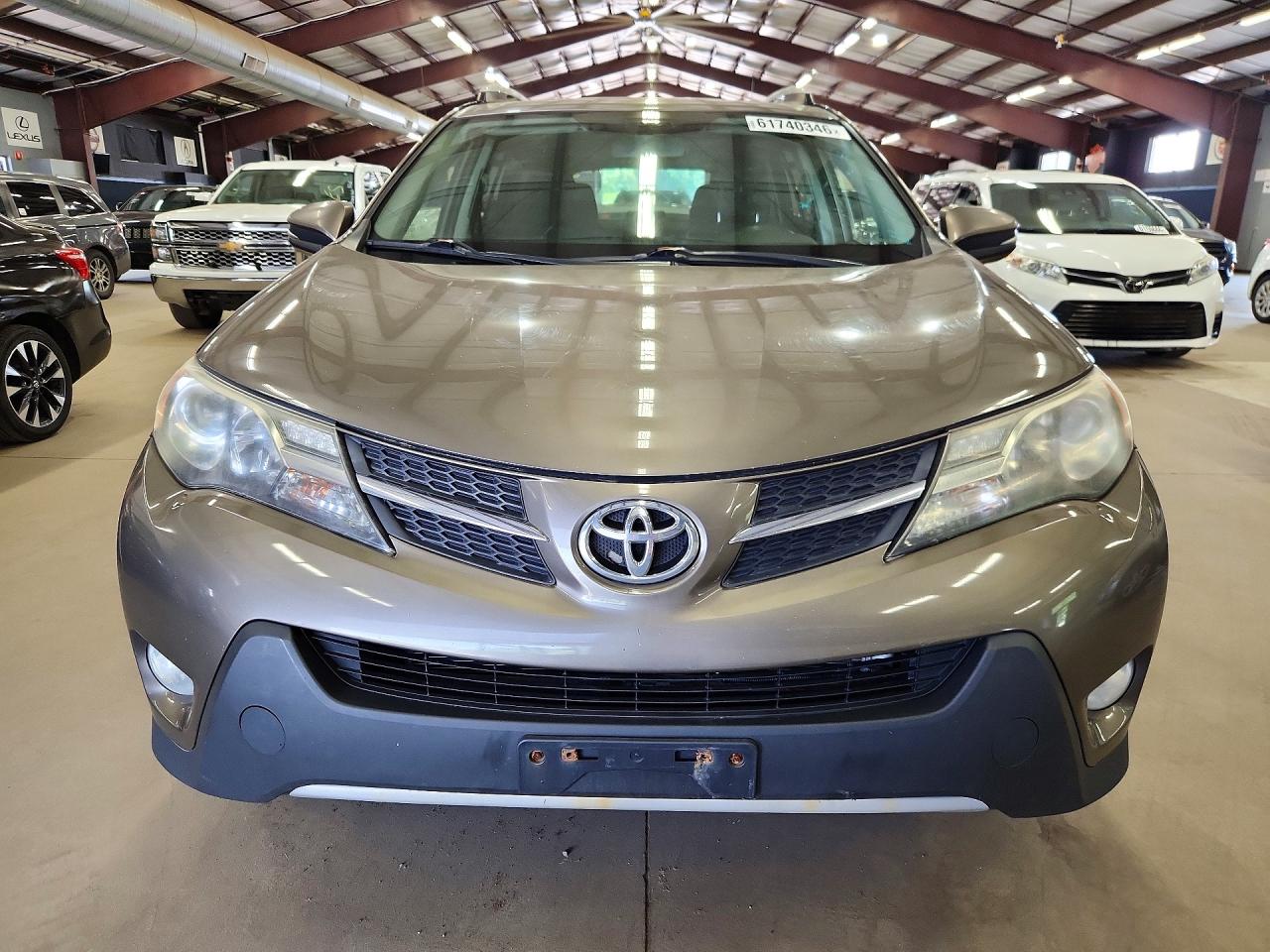 2015 Toyota Rav4 Xle Gray vin: JTMRFREV6FD163459